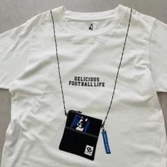 サッカージャンキー × グローバルワーク　コラボ　Tシャツ　サイズL