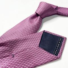 ErmenegildoZegna ゼニア ピンク系 シルク ネクタイ