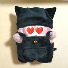 黒猫ちゃん サロペットセット