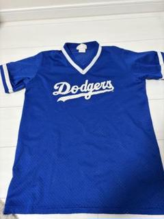 MLB Dodgers メッシュTシャツ 青