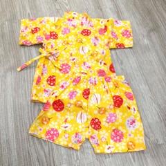 甚平 花火と風鈴柄 サイズ90cm