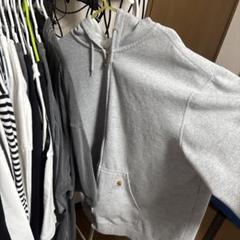 Carhartt グレー パーカー 2XL ルーズフィット