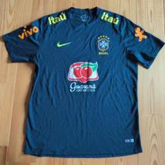 【新品タグ付き】NIKE ブラジル　ユニフォーム　セレソン　リンガー Tシャツ NIKE公式】 サッカー ブラジル チームユニフォーム【ナイキ公式