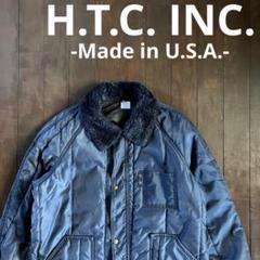 USA製！！【H.T.C. INC】ビンテージワークジャケット LENZIP