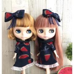 ネオブライスサイズ ワンピースセット＊スイカ