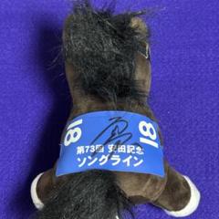 【非売品】JRA競走馬「特大ぬいぐるみ」戸崎圭太ジョッキー直筆サイン入競馬グッズ ソングライン 競馬 戸崎圭太 直筆サイン入り ぬいぐるみ - メルカリ