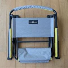 小川テント ogawa ハイ&ロー2ウェイチェア 中古　イエロー×グレー 小川テント ogawa ハイ&ロー2ウェイチェア 中古 イエロー×グレー