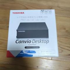 TOSHIBA Canvio Desktop 4TB 外付けハードディスク
