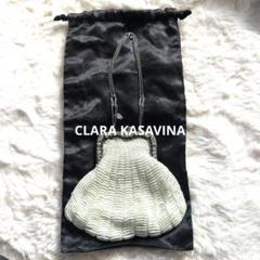 ♥【クララ・カサヴィナ】CLARA KASAVINAビーズパーティーバッグ
