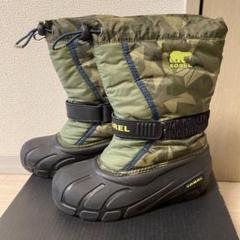 【美品】SOREL 24cm ユースフルーリー ブーツ ユースフルーリー ブーツ(19 Deep Blush Tropic Pink)│SOREL