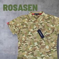 新品　ロサーセン 定価15000円 カモフラ柄 半袖 ゴルフシャツ ポロシャツ