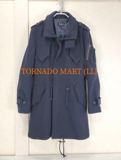 【美品】トルネードマート/マイクロスエードシングルトレンチコート/レザー調/M 美品】トルネードマート/マイクロスエードシングルトレンチ