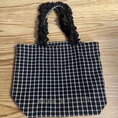 Maison de FLEUR チェック柄　トートバッグ