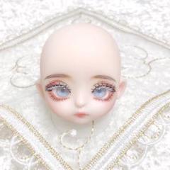 Michi　セリアドールカスタム　ストーンアイ女の子（ヘッドのみ） Michi様 専用 セリアドールカスタム ストーンアイ女の子（ヘッド