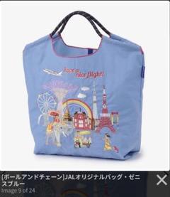 新品未開封 [ボールアンドチェーン]JALオリジナルバッグ・ゼニス