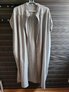 3ＬさんもOK！シャツワンピース
