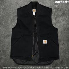 TALL ◎ ペンキ CARHATT カーハート ダックベスト L ネイビー 00's~ “Carhartt” Duck Vest SIZE L NAVY 00年代 カーハート