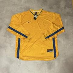 【希少】90sナイキ ゲームシャツ XL デッドストック ミシガンカラー