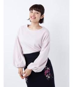 wcloset 袖バルーン ゆめかわいい ピンク