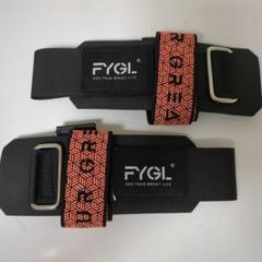 FYGLネオプレンパッド入り手首サポート付きリフティングストラップ