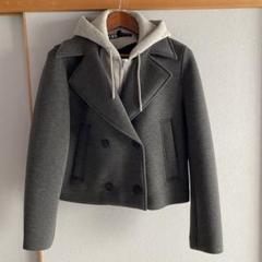 zara クロップド フード ウールブレンド ジャケット オンライン で 販売ファッション - ZARA クロップド フード