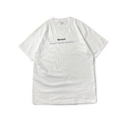 00’s Hanes Microsoft マイクロソフト プロモT Tシャツ