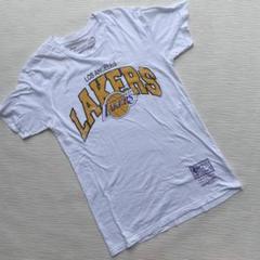 mitchell&ness lakers 半袖　バスケット　Tシャツ　XS