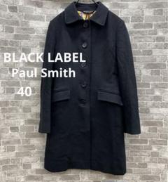 PaulSmith ポールスミス　ウール　Pコート黒　Ｌサイズ ポールスミスpaulsmithピーコートpコート カシミヤ （Paul Smith