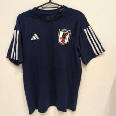 adidas 日本代表 ネイビー Tシャツ　Ｌサイズ