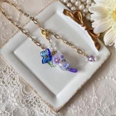 ฅ❤️ レジン　ねこ　りぼん　苺　バックチャーム　チャーム　ヘアゴム ฅ️ 猫 ねこ レジン チャーム いちご バックチャーム ハンドメイド