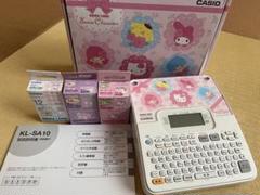 【美品】サンリオネームランド　生産終了品レア　casio カシオ　テプラ キティちゃんのテプラ CASIO KL-P7K ネームランド ラベル