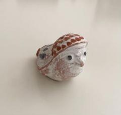 【コレクション品整理】さささきようこ フクロウの鳥笛 陶人形 ふくろう　山梨 赤坂土人形 ふくろう笛 福岡県郷土玩具 民芸品 土笛 - メルカリ