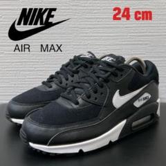 Nike Air Max 90 GS スニーカー Black/Whiteのサムネイル