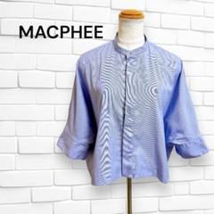 美品 MACPHEE コットンブロード ハーフスリーブシャツ - メルカリ