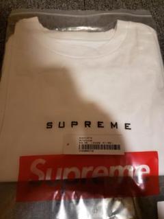 Supreme ホワイト Tシャツ Lサイズ　ロゴ刺繍　24ssのサムネイル