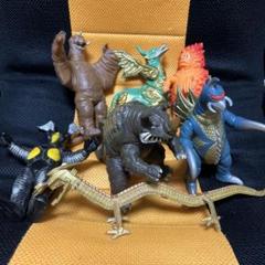 ソフビ怪獣シリーズ　ガイガンセット バンダイ 東宝怪獣 ゴジラシリーズ ガイガン ソフビ 1990