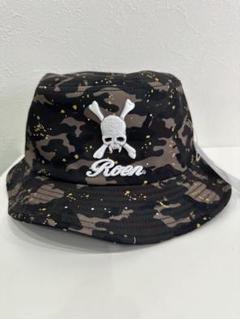 02【新品・未使用】Roen カモフラージュ バケットハット L