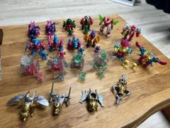 バイオパズラーセット 1段から4段まで 買取】カバヤ バイオパズラー Part3 聖魔獣結合体 4種 バイオ
