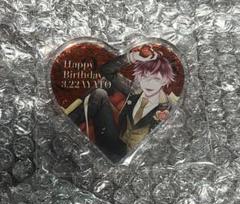 DIABOLIK LOVERS バースデー 逆巻アヤト ハート型アクリルブロック