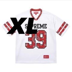 Supreme Bandana Football Jersey Black Men's - SS25 - US