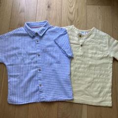 夏物　ZARA 半袖シャツ　Tシャツ　2枚セット　100 110 男の子