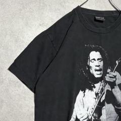 【vintage】ボブマーリー　プリント　Tシャツ　L レゲエ　古着 90s 黒