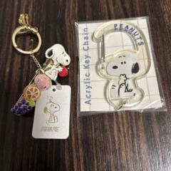 【レトロ】スヌーピー アクリルキーホルダー 3個セット＋スタンプセット レトロ】スヌーピー アクリルキーホルダー 3個セット＋スタンプ
