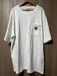 Carhartt Lサイズ ルーズフィット ホワイトTシャツ