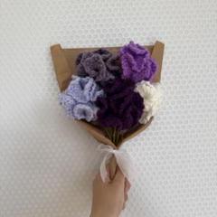 枯れないカーネーション 紫セット