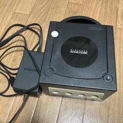 ジャンク　任天堂　ゲームキューブ　黒　本体　アダプタ