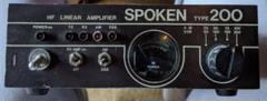 HF LINEAR AMP SPOKEN TYPE200