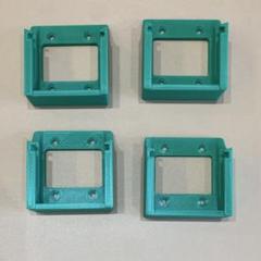 ハイコーキ バッテリー壁面ホルダー 4個セット（グリーン）のサムネイル