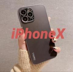 【新品未使用】iPhoneXケース BLK