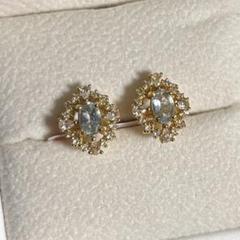 アクアマリンピアス